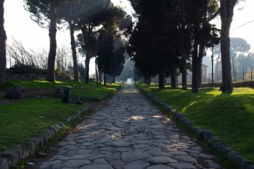 Vía Appia Antica, bello recorrido romano