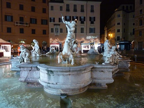 Piazza Navona, la plaza barroca de Roma Piazza Navona, la plaza barroca de Roma